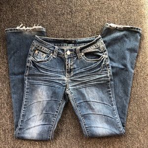 Women’s *BLING* Forever 21 Bootcut jeans 26” Waist